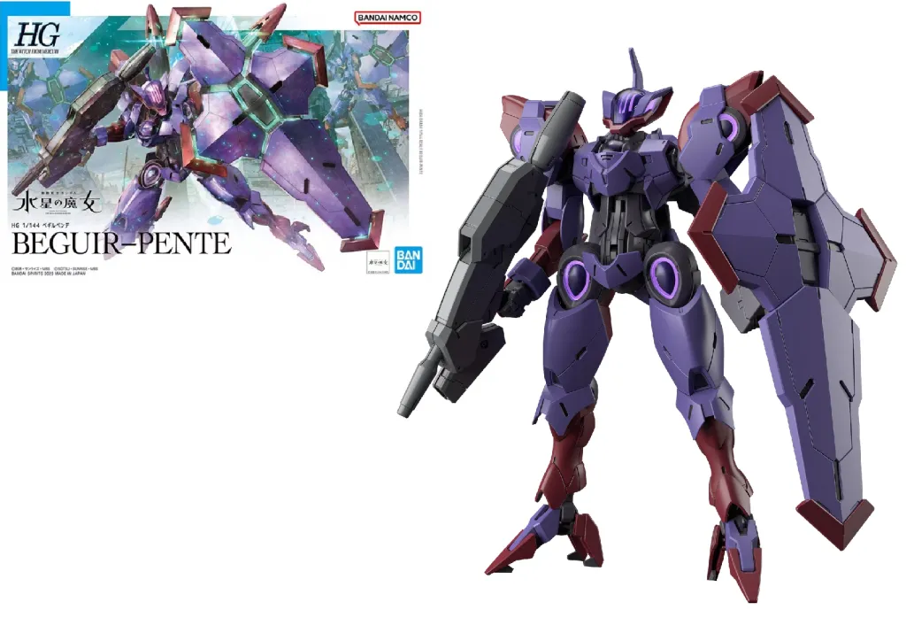 THE WITCH FROM MERCURY - HG 1/144 Beguir-Pente - Model Kit